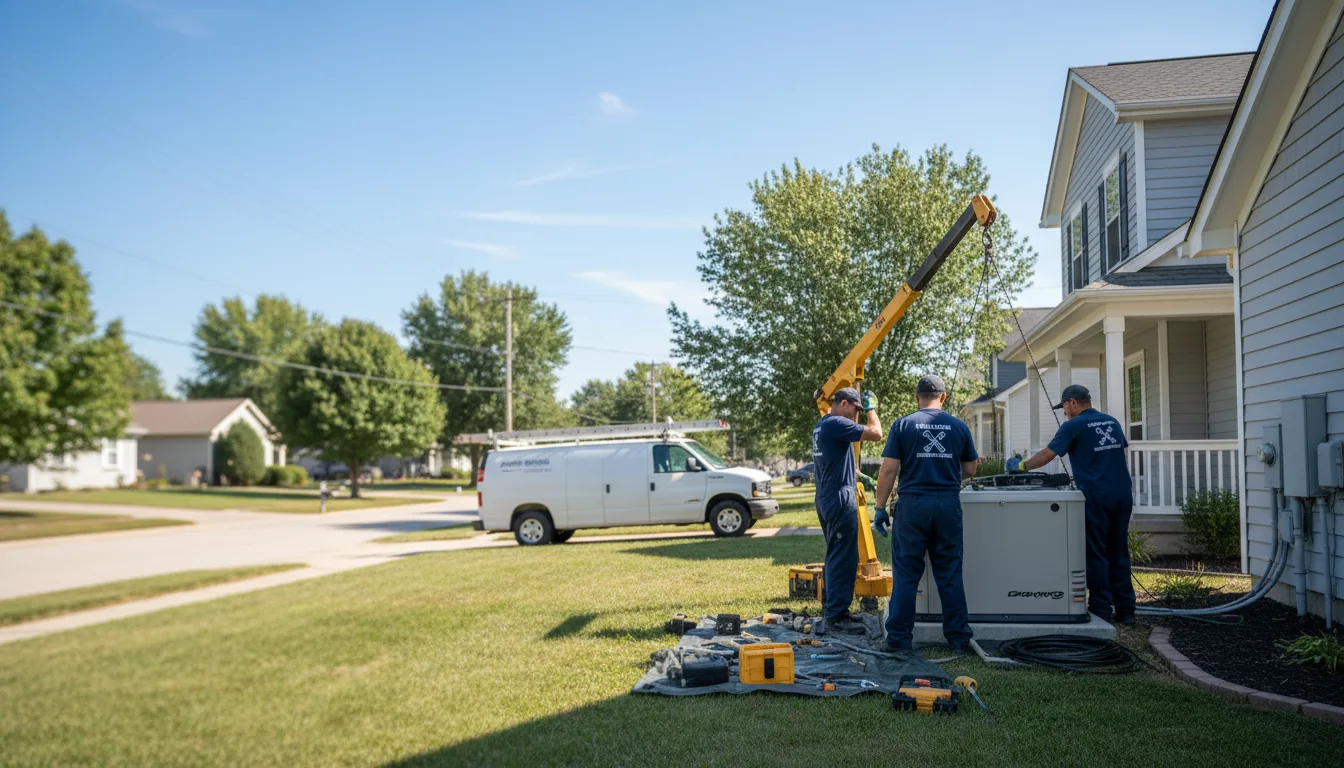 Generator Installation in Columbus Junction, IA near me